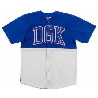 Dgk Mascot Baseball Kurzarmhemd - White - M