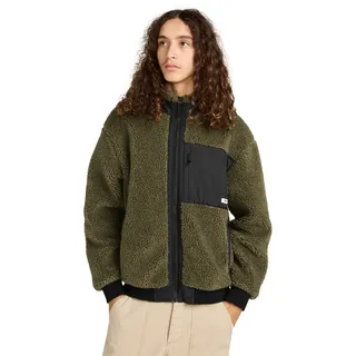 Outdoorjacke ELEMENT "Oak Sherpa", Herren, Gr. M, kalamata, Obermaterial: 100% Polyester., Jacken Outdoorjacke