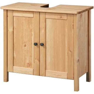WELLTIME Waschbeckenunterschrank Landhaus Sylt 63,5 x 60 x 30,5 cm Beige