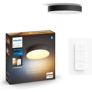 Philips Enrave M 1 rund schwarz