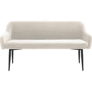 SalesFever Sitzbank »Komfortable Sitzbank« mit Armlehnen und Rückensteppung, weiß