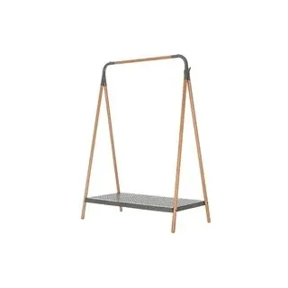 meet powered by PAPERFLOW Kleiderständer grau Holz 1 Haken 105,0 x 142,0 cm