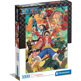 Clementoni One Piece Film Red Puzzle 1000 Teile - Legespiel für Manga & Anime Fans - für Erwachsene und Kinder ab 9 Jahren, 39726