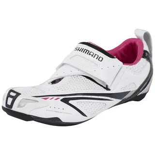 Shimano Erwachsene Fahrradschuhe Triathlonschuhe SH-WT60 GR. 42 SPD-SL Klettverschluss, Mehrfarbig