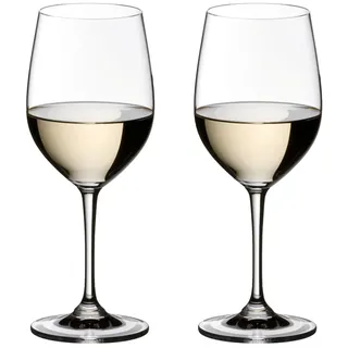 RIEDEL Vinum Viognier/Chardonnay - 2er Set, Weinglas, Kristallglas, Spülmaschinenfest - 6416/05