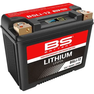 Bs Battery Bsli12 Lithiumbatterie - Black - One Size