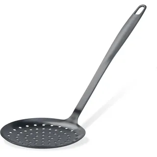 Stanley Rogers Schaumlöffel aus rostfreiem Edelstahl – Abseihlöffel in satinierter Optik – Spülmaschinenfestes Küchen Zubehör