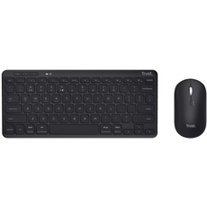 Bild von Lyra Multi-Device Wireless Keyboard & Mouse Set, schwarz, USB/Bluetooth, DE (24845)