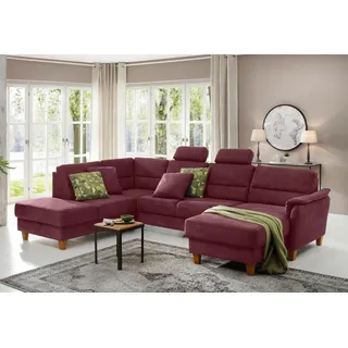 Home Affaire »Palmera U-Form, B: 308 cm« optional Bettfunktion & Bettkasten, Federkern,