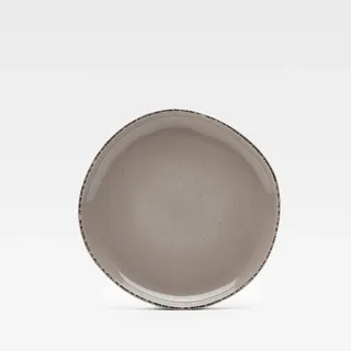 VAN WELL Dessertteller 20 cm braun 6er Set