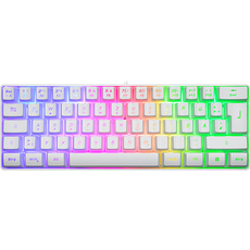Bild IGK 3500-WT, Gaming Tastatur, Rubberdome, Sonstiges, kabelgebunden, Weiß