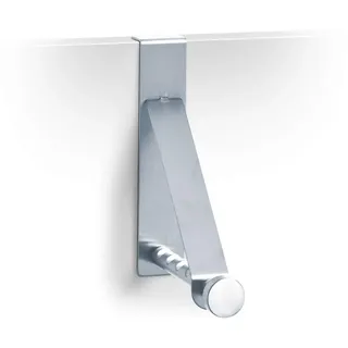Zeller Garderobenhaken Edelstahl Silber