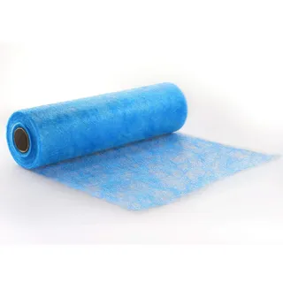 Protinam Sizoflor 30cm x 5m Tischläufer Tischband in Hellblau zur Dekoration wie Sommer, Ostern, Weihnachten oder Hochzeiten abgelängt (5m, 7201 hellblau) 60-015-R-300-A-5mP