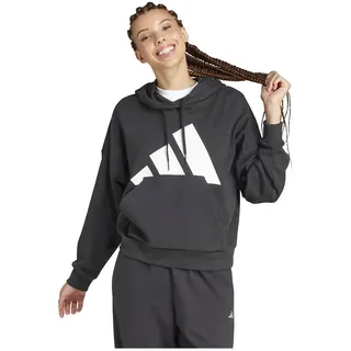 adidas Hoodie Schwarz/Weiß XS