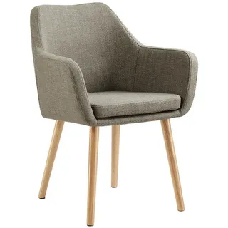 SalesFever Armlehnstuhl braun