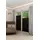 Klemmfix Pisa 130 x 130 cm schwarz
