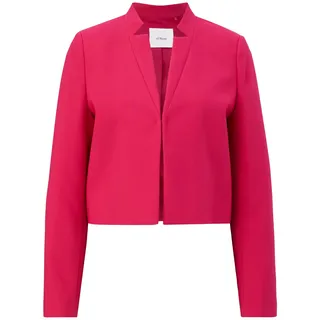 s.Oliver BLACK LABEL Damen 2147835 Cropped Blazer, pink 4554, 36