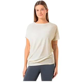 super.natural Yoga Loose Bio Kurzarm-t-shirt - fresh white - S