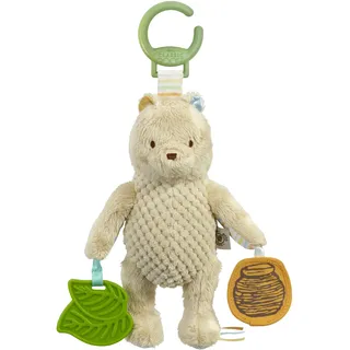 Rainbow Designs Disney Winnie Puuh Kinderwagen Spielzeug - Frühe Entwicklung Aktivität Spielzeug - Baby Sensorisches Spielzeug mit Rasseln, Quietschen, Texturen & Tags Beißring