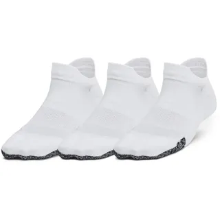 Under Armour Womens UA Breathe 3pk NS Tab white halo gray (100) OSFM