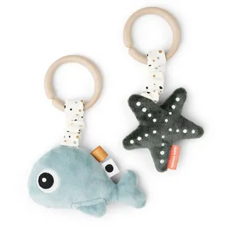 Done By Deer Hängendes Aktivitätsspielzeug Wally 2 Stücke - Blue - One Size