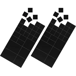 Magnetastico | 58x Selbstklebende Magnetplättchen| Verschiedene Größen| Zuschneidbare Magnet-Plättchen selbstklebend für Poster Foto| Magnete flach zum kleben| Flexible Klebe Magnete Klebemagnete