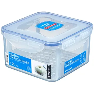 Lock & Lock Frischhaltedose transparent 15,5 x 15,5 x 8,7 cm 1,2 l