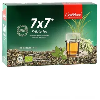 Jentschura International GmbH 7x7 Kräutertee Teebeutel 100 x 1,75 g