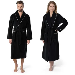 Möve Schalkragenmantel Schwarz 3XL