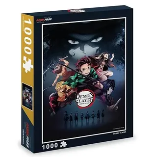 Peppermint Anime (Crunchyroll GmbH) - Demon Slayer - Kimetsu no Yaiba - Puzzle - 1.000 Teile - original & lizensiert, Silver