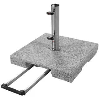 Doppler Schirmständer Granit 30 kg Grau