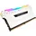 Vengeance RGB PRO weiß DIMM Kit 32GB, DDR4-2666, CL16-18-18-36 (CMW32GX4M2A2666C16W)