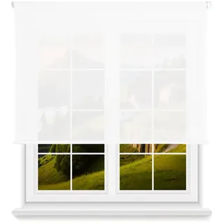 Wellhome Polyester Lichtdurchlässiger Rollo 160 X 175 Cm - White - One Size