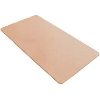 rismart Elastisch Tischtuch Pu-Leder Rechteckig Wasserdicht Ölbeständig Tischdecke Tisch Stoff Braun,90 x 140 cm