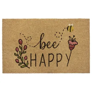 HANSE HOME Bee Happy 45 x 75 cm Braun