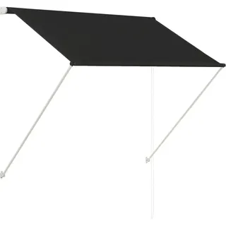 vidaXL Einziehbare Markise 100×150 cm Anthrazit - Grau
