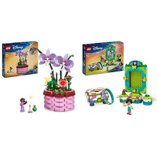 LEGO ǀ Disney Encanto Isabelas Blumentopf & Disney Encanto Mirabels Fotorahmen und Schmuckkassette