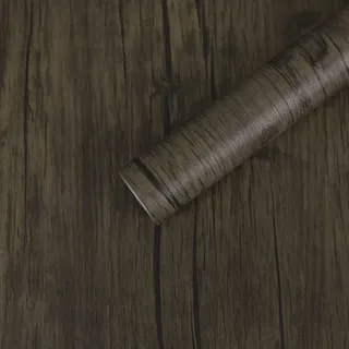 Fantasnight Klebefolie Möbel Holzoptik Vintage Möbelfolie Selbstklebend 60×500cm Eiche Braun Wasserdicht Aufkleber Dekoration Folie für Möbel Wände Schränke Küche Tische Weihnachtsdeko