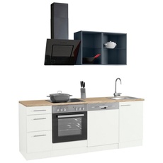 Bild Küchenzeile »Mini«, ohne E-Geräte, Breite 210 cm, weiß