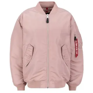 Alpha Industries Ma-1 Core Jacke Silver Pink M-L