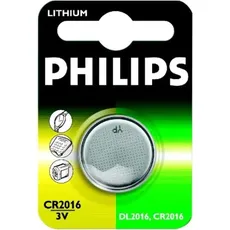 Philips Minicell (1) CR2016/01B (1 Stk., CR2016), Batterien + Akkus