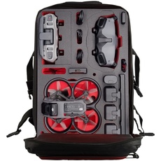 MC-CASES Professioneller Rucksack speziell passend für DJI Avata Combo - Fly More Set - Made in Germany