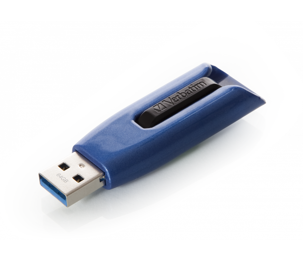 Bild von Store 'n' Go V3 Max 64 GB blau/schwarz USB 3.0