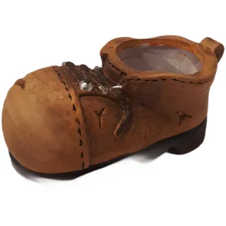 Pandecor Terrakotta-Stiefel, Haselnuss, 11 cm