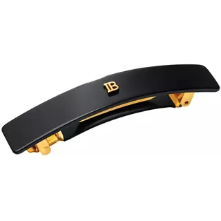 Balmain Hair Couture Cellulose Acetate Barrette pour Cheveux Medium Black