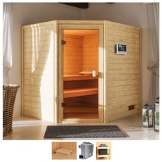 Bild von Sauna »Trixi«, 4,5-kW-Ofen mit ext. Steuerung, beige