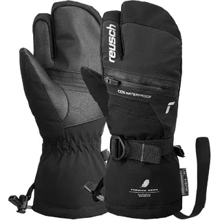 Reusch Lando R-TEX XT Junior Lobster sehr warme, wasserdichte und atmungsaktive 3-Fingerhandschuhe Winterhandschuhe Skihandschuhe Kinder Kids Jugendliche Mädchen Jungen