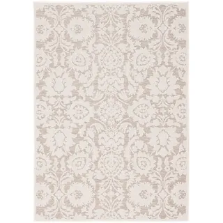 Pergamon In & Outdoor Flachgewebe Ottawa Barock Beige Textil, 140x200 cm, Teppiche Böden, Teppiche, Outdoorteppiche