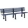 JUIST 200 x 54 x 74 cm Blau