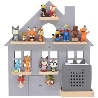 BOARTI Kinderregal BOARTI Haus 42 cm grau